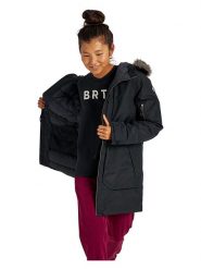 Burton Kurtka puchowa "Saxton" w kolorze czarnym rozmiar: XL. Czarne kurtki Burton, xl, bez wzorów, z materiału, bez kaptura. Za 477.49 zł.