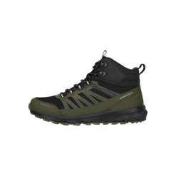 Wodoodporne buty trekkingowe Endurance Ferill. Czarne buty trekkingowe Endurance, bez wzorów, bez zapięcia, trekkingowe. Za 338.00 zł.