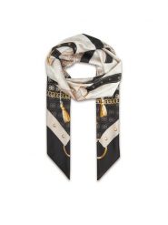 Guess Chusta AW5343 POL03 Beżowy. Brązowe chusty Guess, z aplikacjami, z materiału. Za 219.99 zł.