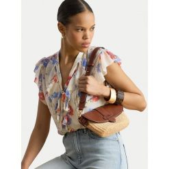 Torebka LAUREN RALPH LAUREN. Brązowe torebki klasyczne Lauren Ralph Lauren, bez wzorów, klasyczne, bez dodatków. Za 1,699.00 zł.