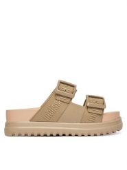 Melissa Klapki Melissa Cozy M Lover Platform Ad 35977 Beżowy. Brązowe klapki Melissa, bez wzorów, z tworzywa sztucznego, bez obcasa, bez zapięcia. Za 458.99 zł.