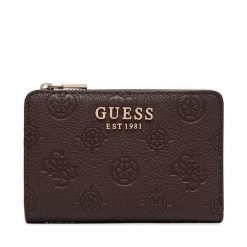 Portfel Guess. Brązowe portfele Guess, z aplikacjami. Za 264.99 zł.