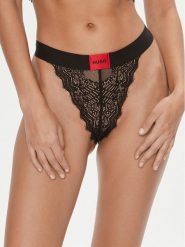 Hugo Figi klasyczne Brief Lace 50502787 Czarny. Czarne figi Hugo, bez wzorów, z syntetyku. Za 89.99 zł.