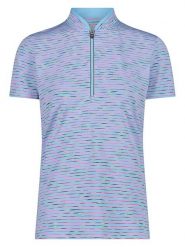 CMP Koszulka kolarska w kolorze jasnoróżowo-błękitnym rozmiar: 34. Niebieskie t-shirty sportowe CMP, bez wzorów, z materiału, bez ramiączek, rowerowe. Za 106.45 zł.
