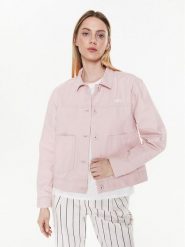 Vans Kurtka przejściowa Book It VN00038Y Różowy Regular Fit. Czerwone kurtki Vans, xs, bez wzorów, z bawełny, bez kaptura. Za 219.99 zł.