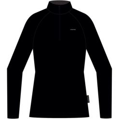 Bluza trekkingowa damska VIKING Jukon half zip. Czarne bluzy Viking, l, bez wzorów, bez kaptura, trekkingowe. W wyprzedaży za 134.96 zł.