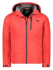 Geographical Norway Kurtka przejściowa w kolorze czerwonym rozmiar: S. Czerwone kurtki Geographical Norway, s, bez wzorów, bez kaptura. Za 202.50 zł.