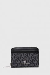 MICHAEL Michael Kors portfel damski kolor czarny. Czarne portfele MICHAEL Michael Kors, bez wzorów. Za 449.99 zł.