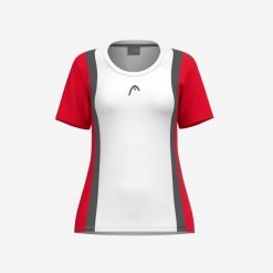 CLUB 25 TECH T-Shirt Women. Czerwone t-shirty sportowe Head, s, bez wzorów, z meshu, bez ramiączek. Za 153.00 zł.