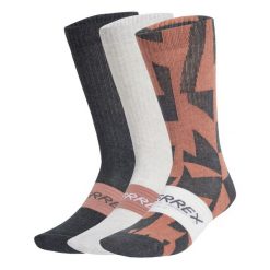 Skarpety Terrex Multi 3 Pack. Białe skarpetki adidas, bez wzorów, z bawełny. Za 89.95 zł.
