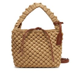Torebka Gianni Chiarini. Brązowe torebki klasyczne Gianni Chiarini, bez wzorów, klasyczne, bez dodatków. Za 499.99 zł.