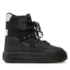 Śniegowce Moon Boot. Czarne śniegowce Moon Boot, bez wzorów, bez zapięcia. Za 899.99 zł.