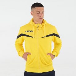 Kurtka Damska Rozgrzewkowa Żółto-Niebieska Model Turcja. Niebieskie kurtki do biegania LEGEA, s, bez wzorów, z bawełny, bez kaptura, do biegania. Za 96.00 zł.