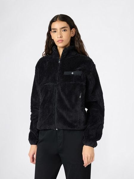 Champion Kurtka polarowa w kolorze czarnym rozmiar: S. Czarne kurtki Champion, s, bez wzorów, z polaru, bez kaptura. Za 180.06 zł.