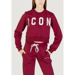 Bluza Kobieta ICON. Czerwone bluzy ICON, bez wzorów, bez kaptura. W wyprzedaży za 251.55 zł.