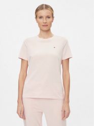 Tommy Hilfiger T-Shirt Modern WW0WW39848 Różowy Regular Fit. Czerwone t-shirty Tommy Hilfiger, xxl, bez wzorów, z bawełny, bez kołnierzyka, bez ramiączek. Za 129.99 zł.
