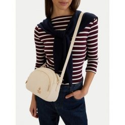 Torebka Beverly Hills Polo Club. Białe listonoszki Beverly Hills Polo Club, bez wzorów, bez dodatków. Za 179.99 zł.