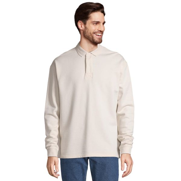 Bluza Polo Dla Dorosłych Unisex Heritage Neck. Białe bluzy SOL'S, s, bez wzorów, casualowe, bez ramiączek, bez kaptura. Za 174.99 zł.