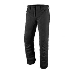 Spodnie narciarskie damskie CMP 3W20636. Czarne spodnie narciarskie CMP, bez wzorów, z materiału, narciarskie. Za 419.99 zł.