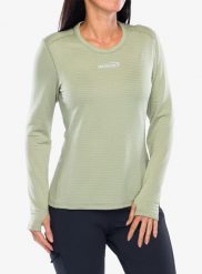 Bluza damska bez kaptura Inov-8 Adventure Mid Crew. Zielone bluzy Inov-8, l, bez wzorów, z materiału, bez kaptura, trekkingowe. Za 324.49 zł.