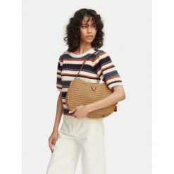 Torebka Guess. Brązowe torebki klasyczne Guess, z aplikacjami, klasyczne, bez dodatków. Za 639.99 zł.