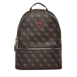 Plecak Guess. Brązowe plecaki Guess, z aplikacjami, bez dodatków. Za 639.99 zł.