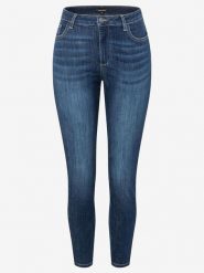 More & More Dżinsy - Slim fit - w kolorze granatowym rozmiar: 34. Niebieskie jeansy More & More, bez wzorów, klasyczne. Za 166.88 zł.