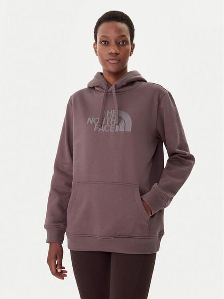 The North Face Bluza Drew Peak NF0A89EH Bordowy Regular Fit. Czerwone bluzy The North Face, m, bez wzorów, z bawełny, bez ramiączek, bez kaptura. Za 299.99 zł.