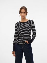 Vero Moda Sweter w kolorze czarnym rozmiar: XL. Brązowe swetry Vero Moda, xl, bez wzorów, z włókna, bez ramiączek. Za 92.64 zł.