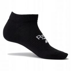 Skarpety stopki sportowe Reebok ACTFO U INSIDE SOCK. Czarne skarpetki Reebok, bez wzorów, z bawełny. Za 24.00 zł.