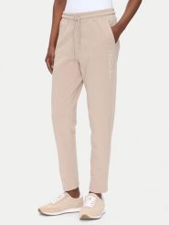 EA7 Emporio Armani Spodnie dresowe 7W000489 AF12951 U6155 Beżowy Regular Fit. Brązowe spodnie dresowe EA7 Emporio Armani, bez wzorów, z bawełny. Za 359.99 zł.