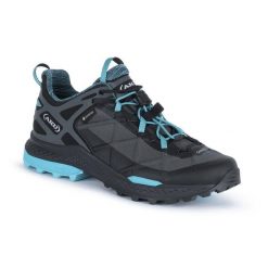 Buty turystyczne damskie AKU W'S ROCKET DFS GTX. Czarne buty trekkingowe Aku, bez wzorów, bez zapięcia, trekkingowe. Za 638.99 zł.