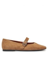 Vagabond Shoemakers Baleriny Jolin 5608-040-28 Brązowy. Brązowe baleriny Vagabond Shoemakers, bez wzorów, ze skóry, bez obcasa, bez zapięcia. Za 399.99 zł.