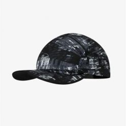 Czapka z daszkiem dla dorosłych Buff 5 Panel Go Cap. Czarne czapki z daszkiem Buff, bez wzorów, z elastanu, sportowe. W wyprzedaży za 118.93 zł.