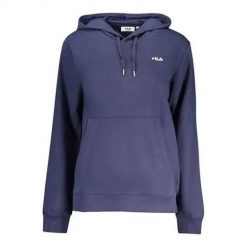 Bluza sportowa damska Fila faw1054bl50004xs. Niebieskie bluzy z kapturem Fila, l, bez wzorów, z kapturem, trekkingowe. Za 251.35 zł.