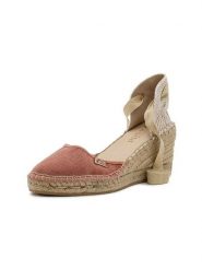 Natural world Czółenka w kolorze beżowo-czerwonym na koturnie rozmiar: 37. Brązowe czółenka Natural World, bez wzorów, klasyczne, bez obcasa, na koturnie, bez zapięcia. Za 165.99 zł.