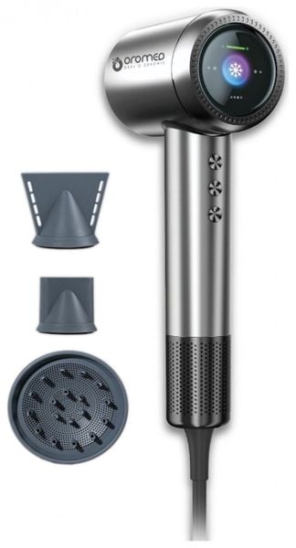 Oromed Oro-F1 Sonc srebrny. Szare lokówki oromed. Za 239.00 zł.