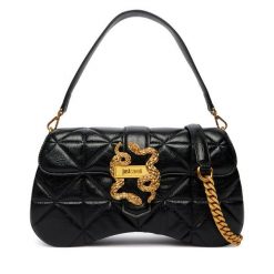 Torebka Just Cavalli. Czarne torebki klasyczne Just Cavalli, bez wzorów, klasyczne, bez dodatków. Za 989.99 zł.