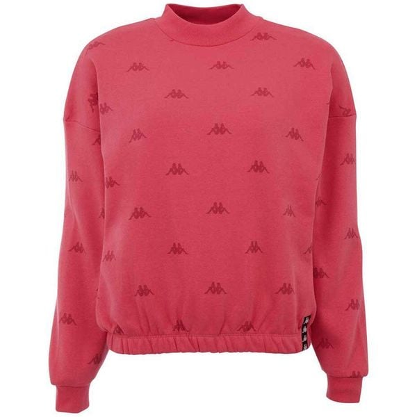 Bluza damska Kappa Ignara różowa. Czerwone bluzy Kappa, m, bez wzorów, z bawełny, bez ramiączek, bez kaptura. Za 181.41 zł.