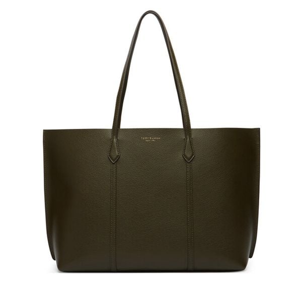 Torebka Tory Burch. Zielone shopper bag Tory Burch, bez wzorów, bez dodatków. Za 2,164.00 zł.