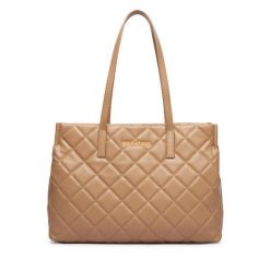 Torebka Valentino. Brązowe shopper bag Valentino, bez wzorów, bez dodatków. Za 699.99 zł.