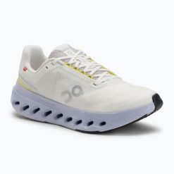 Buty do biegania damskie On Cloudsurfer Next ivory/nimbus. Czarne buty do biegania On, bez wzorów, z materiału, bez zapięcia, do biegania. Za 746.65 zł.