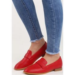 Czerwone Mokasyny Italian Dream. Mokasyny marki Born2be. Za 59.99 zł.