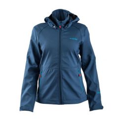 Kurtka damska Softshell Brugi 2ND2 - granatowa, Rozmiar L. Brązowe kurtki Brugi, na jesień, l, bez wzorów, z dzianiny. W wyprzedaży za 139.99 zł.