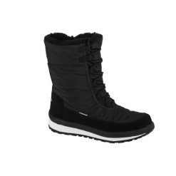 Buty turystyczne zimowe śniegowce damskie, CMP Harma Wmn Snow Boot. Czarne trekkingi CMP, bez wzorów, z materiału, bez zapięcia, trekkingowe. Za 339.99 zł.