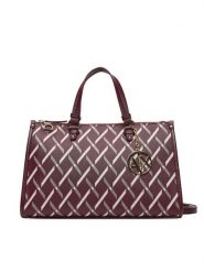Armani Exchange Torebka XW000400 AF17155 MA043 Bordowy. Czerwone torebki klasyczne Armani Exchange, bez wzorów, ze skóry, bez dodatków. Za 759.99 zł.