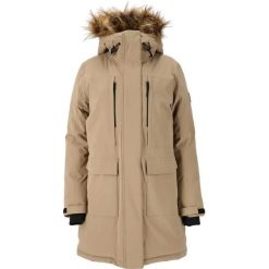 Parka dla kobiet Whistler Bluff Pro. Szare płaszcze WHISTLER, na zimę, bez wzorów, bez kaptura. W wyprzedaży za 441.99 zł.