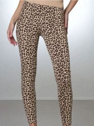 Bawełniane legginsy ze wzorkiem - wielobarwny. Legginsy Sinsay, bez wzorów, z bawełny. Za 29.99 zł.