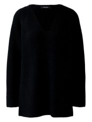 Miss Lagotte Sweter w kolorze czarnym rozmiar: 36. Czarne swetry Miss Lagotte, bez wzorów, ze splotem, bez ramiączek. Za 165.99 zł.