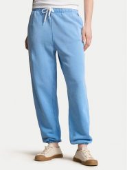 Polo Ralph Lauren Spodnie dresowe 211935585003 Niebieski Regular Fit. Niebieskie spodnie dresowe Polo Ralph Lauren, bez wzorów, z bawełny. Za 389.99 zł.